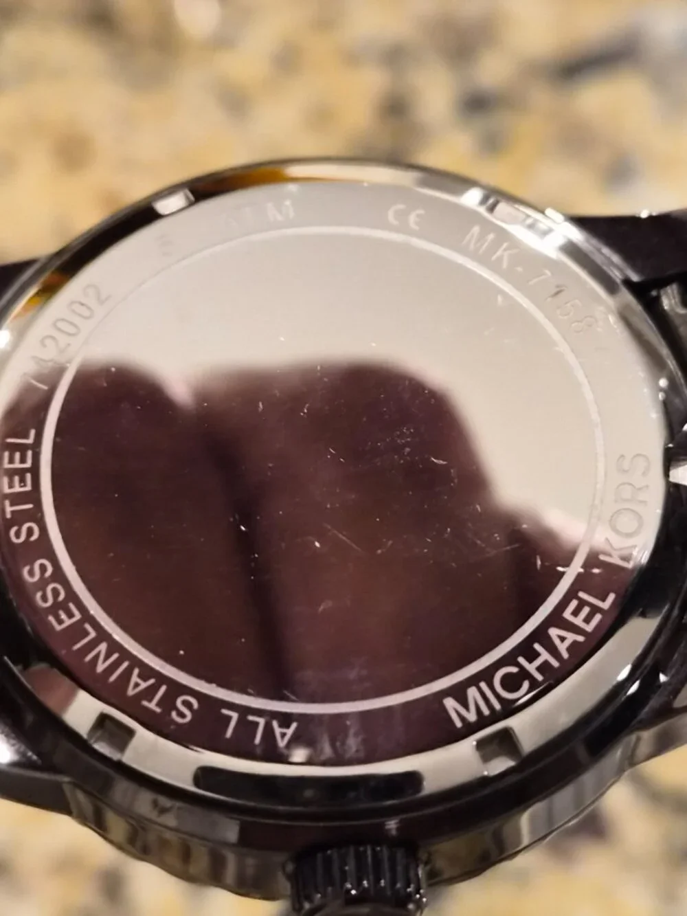 Michael Kors Cunningham Gunmetal Stainless Steel Mens Watch